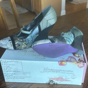 Kenzie Multicolor Patterned Heels